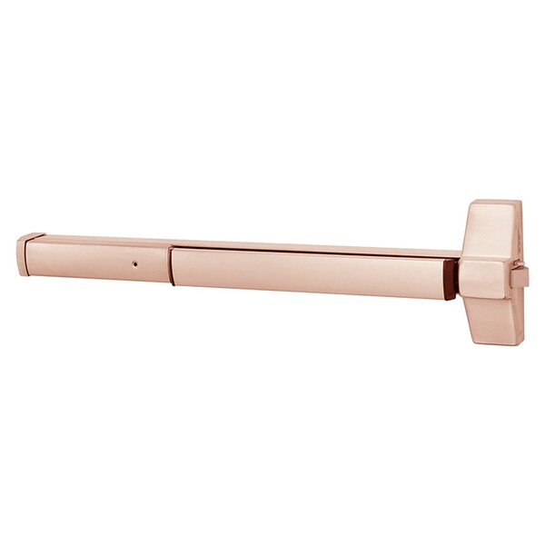 Rim Exit Device, 612 Satin Bronze, 48, SNB